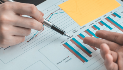 business growth bar chart